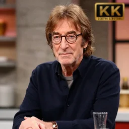 john lennon on a cooking show, hd, 4 k, hyper realistic, intricate detail
