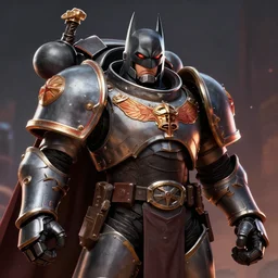 armor portrait heros warhammer batman horus heresy fanart - the primarchs emperor by johannes helgeson animated with vfx concept artist & illustrator global illumination ray tracing hdr fanart arstation zbrush central hardmesh 8 k octane renderer comics stylized
