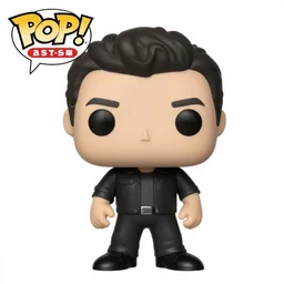 funko pop rick astley, white background