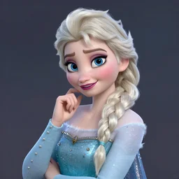 portrait of Elsa of Arendelle, expressive pose, highly detailed, digital painting, smooth, sharp focus, by Jean Auguste Dominique Ingres