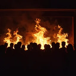 fire in a crowded theater