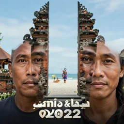a photo of bali island in the year 2 0 2 2, perfect faces, 5 0 mm, award winning photography
