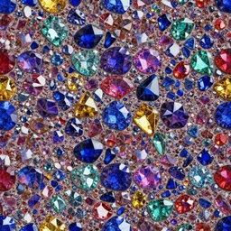 high resolution gem texture, colourful, glossy photorealistic, pbr, 8 k, 3 0 0 dpi, seamless, c 4 d, ue 5, blender, volumetric lighting, ray tracing, octane rendering, displacement map