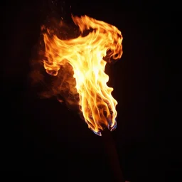 fire, torch, fx,VFX, effect, black background