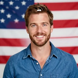photo of the most american man ever