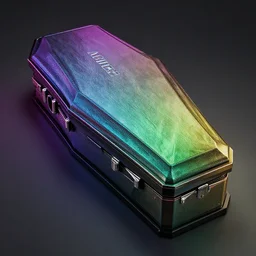 rgb gamer coffin