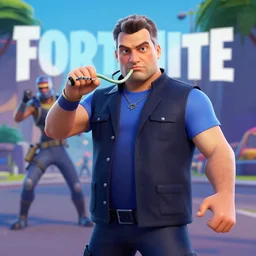 Viktor Orban in Fortnite doing the Floss