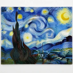 night painting by van gogh