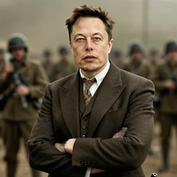 ww1 picture of elon musk