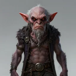 front shot of an ugly goblin ominous elegant detailed concept artstation sharp focus ray tracing cinematic masterpiece fine portrait