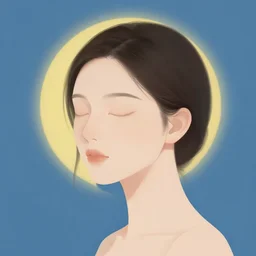 a ascendant, digital painting of a woman's head with notan sun in the background by android jones, cgsociety, analytical art, dystopian art, redshift, circuitry