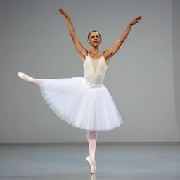 obama in a ballerina dress