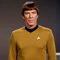 Jim Parsons as Spock, star trek original series