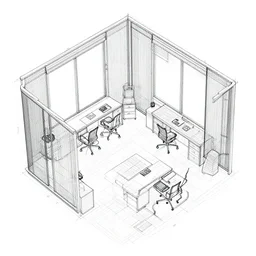 office room blueprint