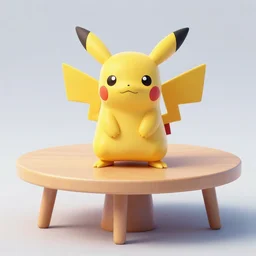 a pokemon that looks like a table. 3 d render