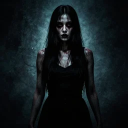 movie poster, horror, no letters, music