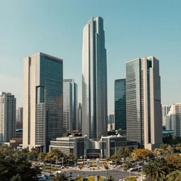 Beautiful City, brutalism solarpunk