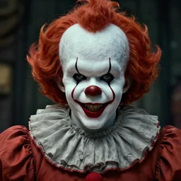 hyperrealistic mixed media image of jack black disguised as pennywise the clown, stunning 3 d render inspired art by istvan sandorfi and greg rutkowski, perfect facial symmetry, realistic, highly detailed attributes and atmosphere, dim volumetric cinematic lighting, 8 k octane extremely hyper - detailed render, post - processing, masterpiece,