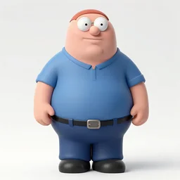 peter griffin as a real person, studio photograph, 4 k, highly detailed, real