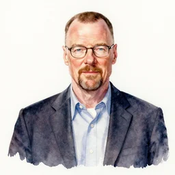 walter white watercolor