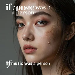 “if music was a person, portrait, hyper realistic, photo realism, 8k, intricate details”
