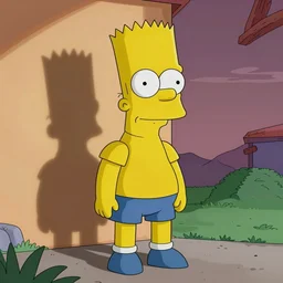 bart simpson as a serial killer