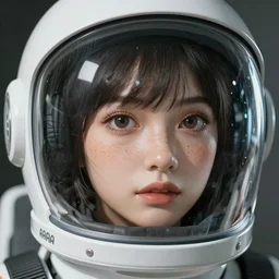 portrait anime space cadet girl cute - fine - face, pretty face, realistic shaded perfect face, fine details. anime. realistic shaded lighting by ilya kuvshinov giuseppe dangelico pino and michael garmash and rob rey, iamag premiere, aaaa achievement collection, elegant freckles, fabulous, eyes open in wonder