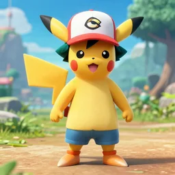 Norman Reedus as Ash Ketchum, Pokemon, unreal engine 5 render