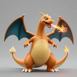 real life charizard, realistic, animal photography, photoshop image manipulation, unstylized, dinosaur, comodo dragon, reptile photography, spitting fire