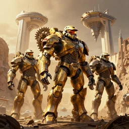 warm, highly detailed cinematic scifi render of 3 d sculpt of spikey gears of war jabbas palace cybertron'tyrell headquarters'military chris foss, john harris, subway tunnel hoover dam'aircraft carrier tower'beeple, halo, star wars, ilm, star citizen, halo, mass effect, high tech industrial, artstation unreal, 4 k, 8 k, hd