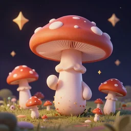 a synthwave style dream after eating too many mushrooms