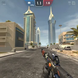 counter strike 1. 6 screenshot, dubai city