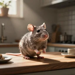 There's a rat in me kitchen what am I gonna do