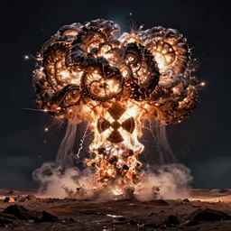 fractal nuclear explosion