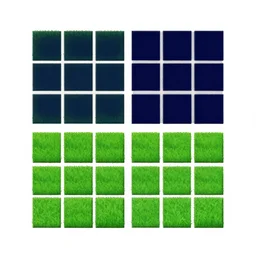 sprite sheet, game grass tiles, 64x64, , night and day