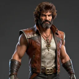 Bob Ross in Mortal Kombat, unreal engine, style of peter mohrbacher, 8k highly detailed
