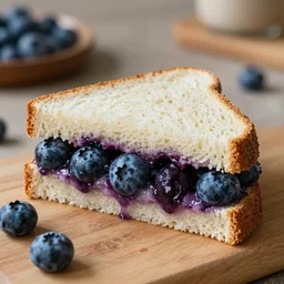 blueberry sandwich