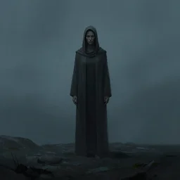 the hermit in hell, loneliness, alone, artstation