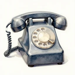 a beautiful watercolor painting of a telephone, sad colour scheme, intricate, elegant, highly detailed, digital painting, artstation, concept art, art by alphonse mucha, smooth, sharp focus, dynamic lighting by delphin enjolras, ultrarealistic, cinematic, octane render, 8 k