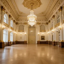 interior palace ballroom, symmetrical, backdrop,