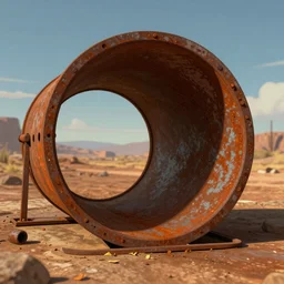 rust, animated, 4K