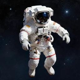 an astronaut floating in space with stars visible in the background digital painting, mixed media, trending on artstation and deviantart, epic composition, highly detailed, 8 k