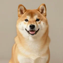 digital painting of a shiba inu : : 8 k : : high detailed