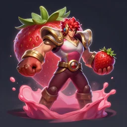 strawberry league of legends champion splash art