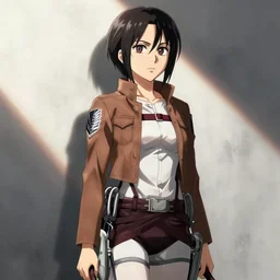 Mikasa ackerman from Attack on Titan by Mandy Jurgens