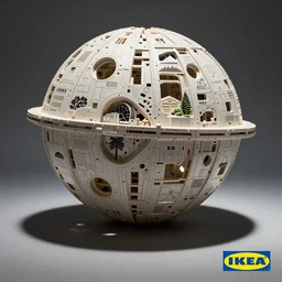 ikea assembly diagram for the death star