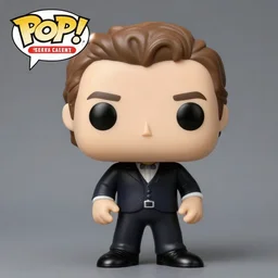 funko pop of francis poulenc, photography
