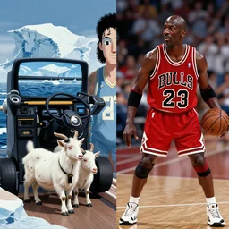 michael jackson contra / michael jordan goat simulator crossover and 1 antartica