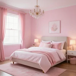 “pink bedroom”