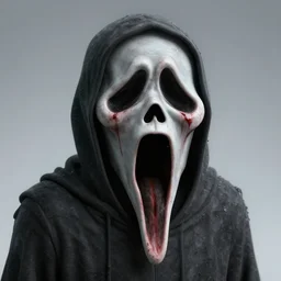 the scream 3 d render